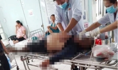 Mưa lớn đầu mùa tại Long An, một người bị sét đánh tử vong