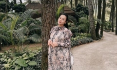 Phương Oanh than thở những ngày cuối thai kì, nhan sắc mẹ bỉm gây chú ý