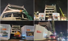 Hà Nội bắt đầu phá dỡ tòa nhà 