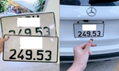 Biển số xe xấu có được xin cấp lại không?