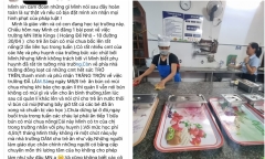 Xôn xao vụ tố cho trẻ mầm non 
