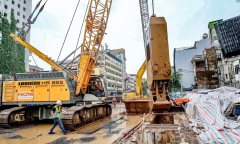 Metro Nhổn- ga Hà Nội: Thi công 3 ca xuyên kỳ nghỉ lễ 30/4-1/5