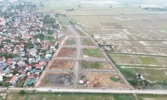Đấu giá đất ở Thanh Oai, Hà Nội: Kéo dài 9 tiếng, giá trúng cao nhất 90,3 triệu đồng/m2