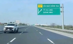 Xử phạt nữ tài xế lái ô tô ngược chiều trên cao tốc Hà Nội - Hải Phòng ngày mùng 2 Tết