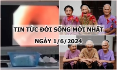 Tin tức đời sống ngày 1/6/2024: Bộ ảnh “hội chị em nàng thơ U100” gây sốt