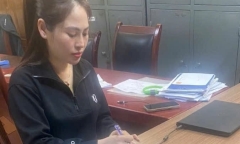 Hoàng Thị Thảo ra đầu thú