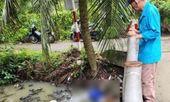 Danh tính người đàn ông tử vong trong tư thế nằm úp dưới kênh ở Đồng Tháp