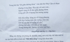 Đề thi Vẽ Mỹ thuật gây 