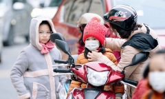 Học sinh mầm non, tiểu học Hà Nội nghỉ học khi nhiệt độ dưới 10 độ C