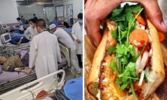 Hàng chục người nhập viện, nghi ngộ độc sau ăn bánh mỳ tại tiệm