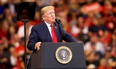 Cựu tổng thống Trump tổ chức cuộc vận động đầu tiên sau khi rời Nhà Trắng 