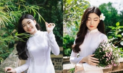 Con gái Quyền Linh khoe nhan sắc 