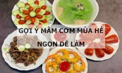 Gợi ý mâm cơm mùa hè ngon dễ làm