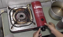 Bình gas mini bất ngờ phát nổ, nam thanh niên nguy kịch