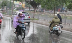 Tin tức dự báo thời tiết hôm nay 10/4: Đêm nay, Bắc Bộ đón mưa dông rải rác
