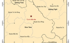 Động đất mạnh 4.4 độ ở Kon Tum, nhiều nơi cảm nhận rung lắc