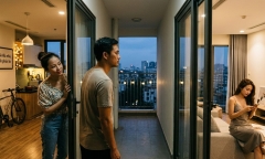Chồng ngẩn ngơ vì 