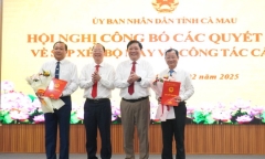 Nhiều lãnh đạo sở tại Cà Mau xin nghỉ hưu trước tuổi