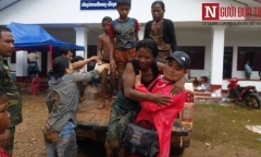 Kí ức kinh hoàng nạn nhân vụ vỡ đập: 'Nước nhiều lắm, trôi hết nhà, hết lợn, hết gà rồi