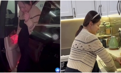 Diễn viên Lan Phương tiết lộ gặp nhiều khó khăn ở tháng cuối thai kỳ