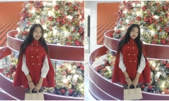 Doãn Hải My đăng ảnh mừng Giáng sinh, tuy nhiên dân tình chỉ chú ý một điều