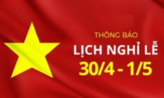 Lịch nghỉ lễ 30/4-1/5 chi tiết nhất
