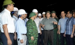 Trường học ở Nghệ An, Hà Tĩnh nỗ lực khắc phục hậu quả bão số 5, đón học sinh tựu trường