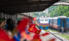 Đường sắt tăng tàu du lịch dịp lễ 30/4