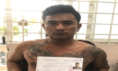 Bắt giữ đối tượng truy nã Chau Chés Ta Na