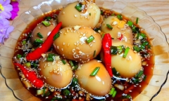 Cách làm món trứng ngâm tương siêu đơn giản tại nhà