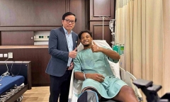 Nguyễn Xuân Son nhận tin kém vui