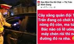 Báo chốt CSGT kiểm tra nồng độ cồn, nữ công nhân Hải Dương bị xử phạt