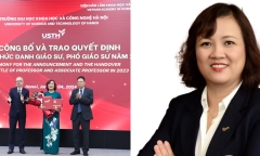 Nữ Giáo sư ngành Hóa là Hiệu trưởng một trường đại học, giảng dạy chuyên môn bằng tiếng Anh và tiếng Pháp