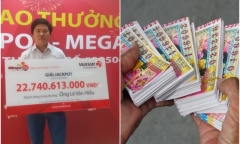  Vươn mình sau trúng số: Trúng độc đắc gần 23 tỷ, người đàn ông không 