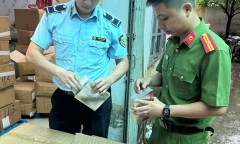 Thu giữ 15.000 mặt nạ dưỡng da không rõ nguồn gốc xuất xứ