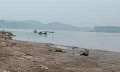 Yên Bái: Hai vợ chồng bị lật thuyền trên sông Hồng, đuối nước tử vong