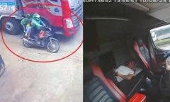 Vụ 2 mẹ con đi grab tử vong ở Bình Dương: Tài xế vừa ngủ dậy chưa được 2 phút