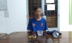 Làm rõ vụ thanh niên 17 tuổi dùng ná bắn bi sắt vào CSGT