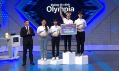 Nữ sinh đầu tiên ẵm vòng nguyệt quế Đường lên đỉnh Olympia 26 với số điểm ấn tượng