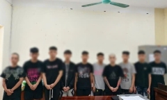 Bắt giữ 10 đối tượng liên quan vụ hỗn chiến giữa đêm ở Hà Nội