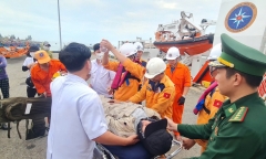 Ứng cứu kịp thời ngư dân bị nạn trên vùng biển Đà Nẵng
