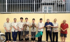 Bắt nhóm đối tượng chuyên dùng súng điện, bình xịt hơi cay trộm mèo ở TP.HCM