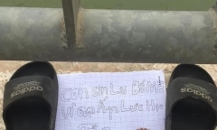 3 học sinh để lại tờ giấy nhắn xin lỗi bố mẹ, đôi dép trên cầu khiến cả xã đi tìm