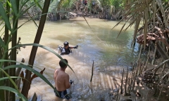 Nhậu say rồi bơi qua sông về nhà, người đàn ông đuối nước tử vong