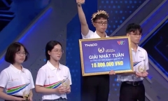 Nam sinh Phú Thọ lội ngược dòng ngoạn mục, giành vòng nguyệt quế Olympia với 185 điểm
