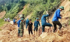 Nghệ An: Còn 130 vị trí sạt lở do ảnh hưởng của cơn bão số 3