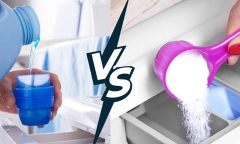 Nên dùng bột giặt hay nước giặt?