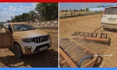 Video: Anh nông dân Ấn Độ đem xe SUV mới mua đi cày ruộng