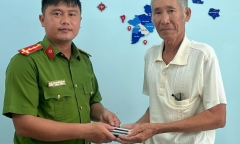 Bắt nhanh đối tượng Thông Nay trộm 4 chiếc điện thoại của cụ ông 74 tuổi 