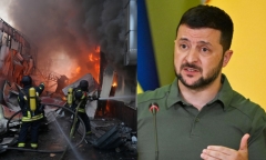 Tổng thống Zelensky bất ngờ lên tiếng sau đòn tấn công 